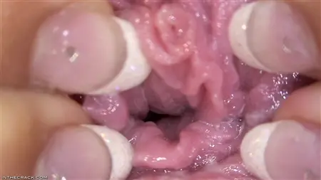 Sasha montre le vagin Close -Up et doigté le clitoris