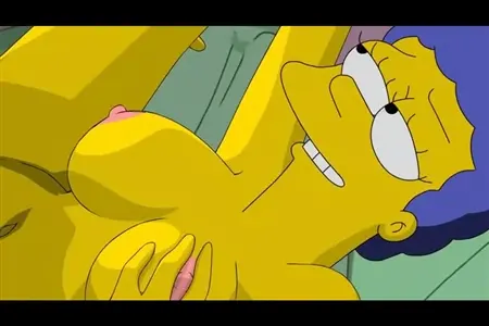 Séducteur Marge satisfait son gros homme
